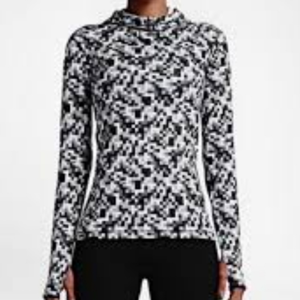 Nike Pro Hyperwarm Training Pullover Size Medium - image 1